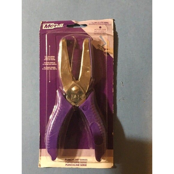 Mcgill Punch Series 1/8" Round 2" Reach - Picture 2 of 2